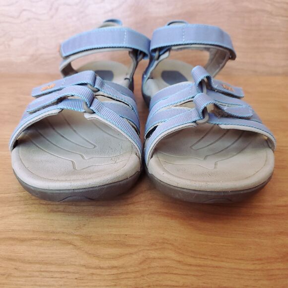 Teva Tirra Light Blue Sandals Womens Size 9 Outdoor Footwear Style 4266 - Picture 4 of 13
